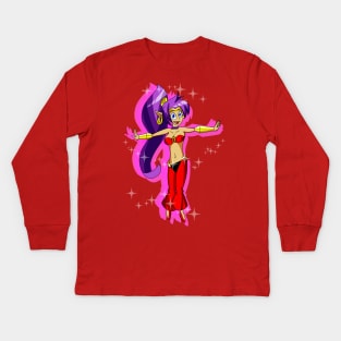 Shantae Dance Kids Long Sleeve T-Shirt